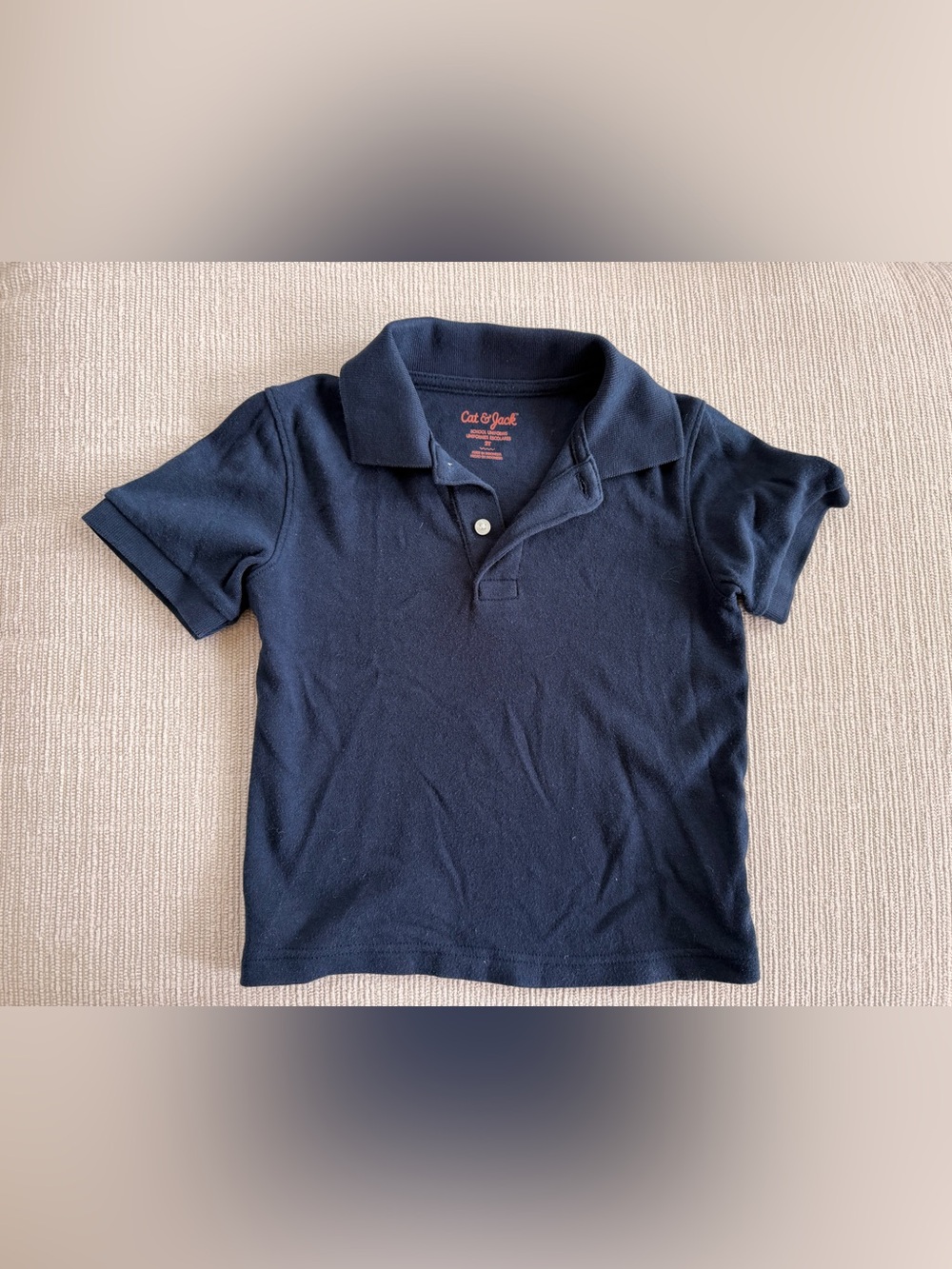 Cat & Jack Dark Navy Polo Shirt for Kids